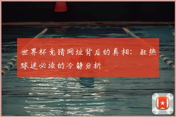 世界杯竞猜网址背后的真相：狂热球迷必读的冷静分析