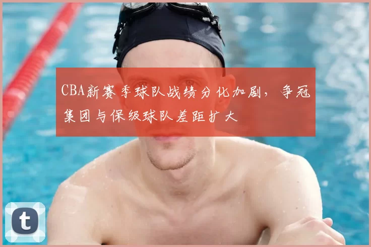 CBA新赛季球队战绩分化加剧,争冠集团与保级球队差距扩大